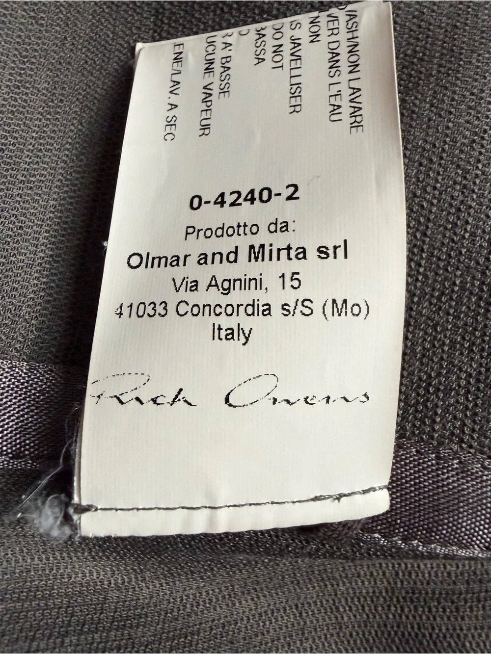 Rick Owens Gray Maxi Dress - Picture 12 of 13
